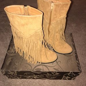 Fringed Boots